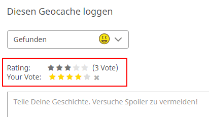 vote while logging found